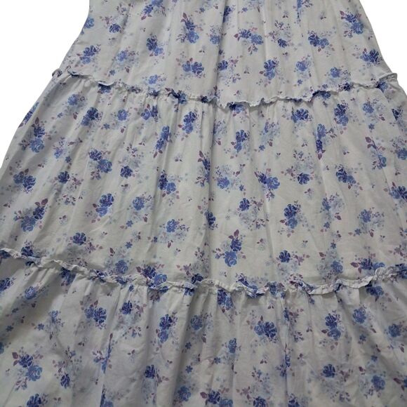 NWT LoveShackFancy x Target Gemma Dress Women's Medium White Maxi Floral Cottage - Picture 5 of 14